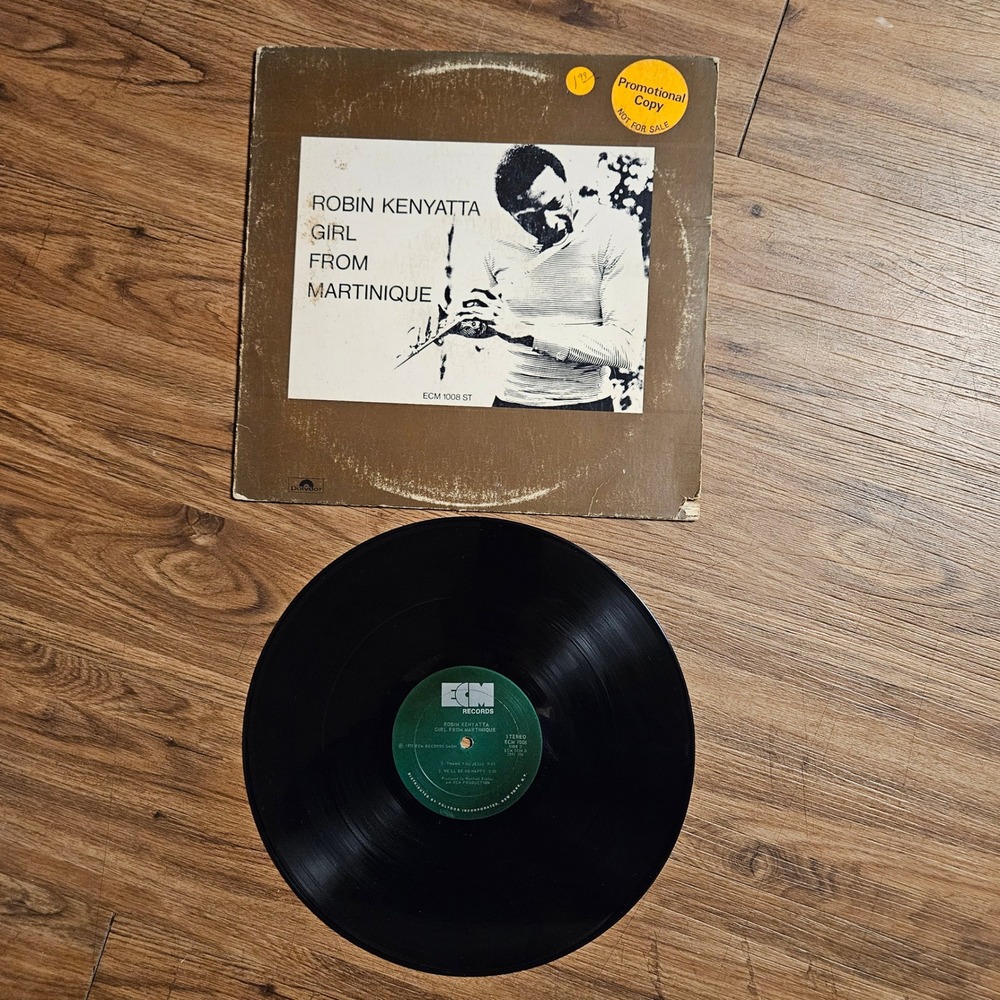 Robin Kenyatta – Girl‎ From Martinique ECM 1973 ECM 1008 Vinyl LP VG+ EX/EX